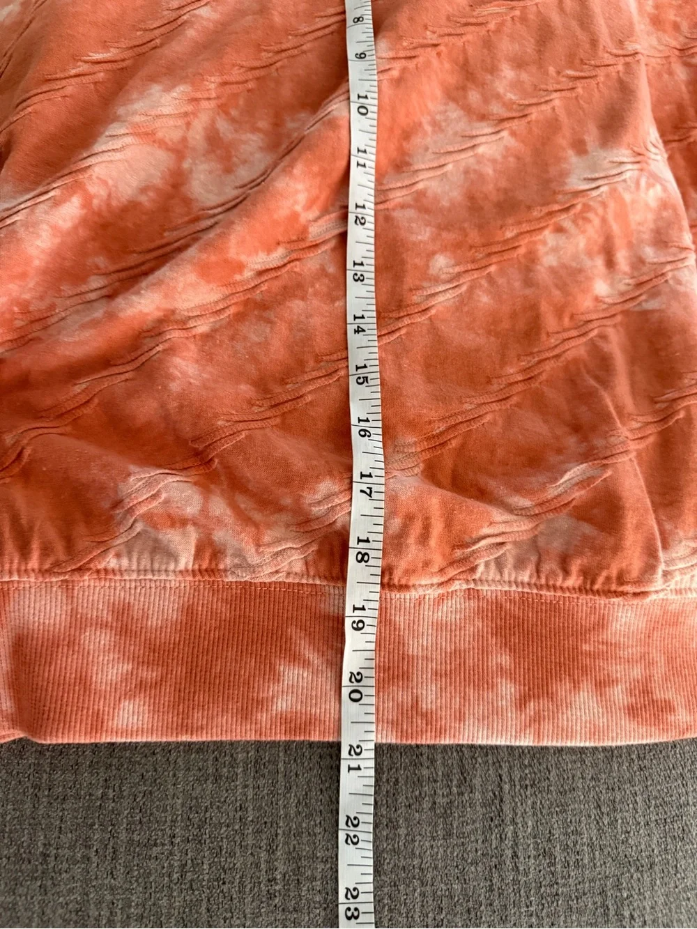 Simply Vera Vera Wang Texture Sweatshirt Size Small - Picture 5 of 8